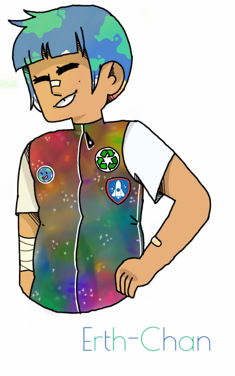 Earth-Chan #myobject #EarthChan