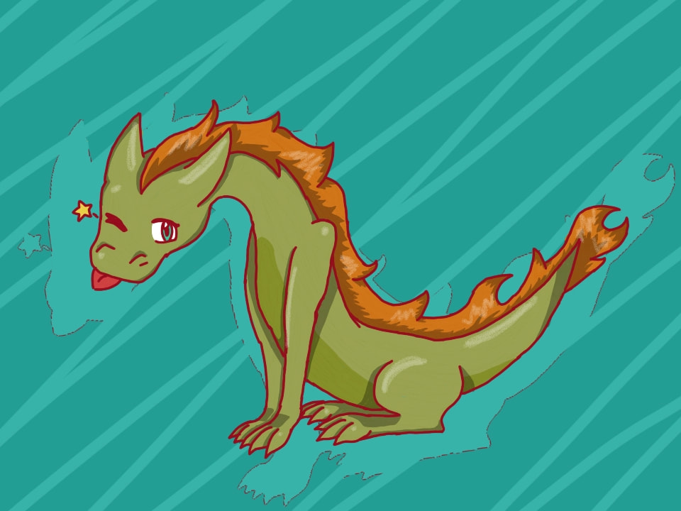 *winky face* #fridayswithsketch #smaugust