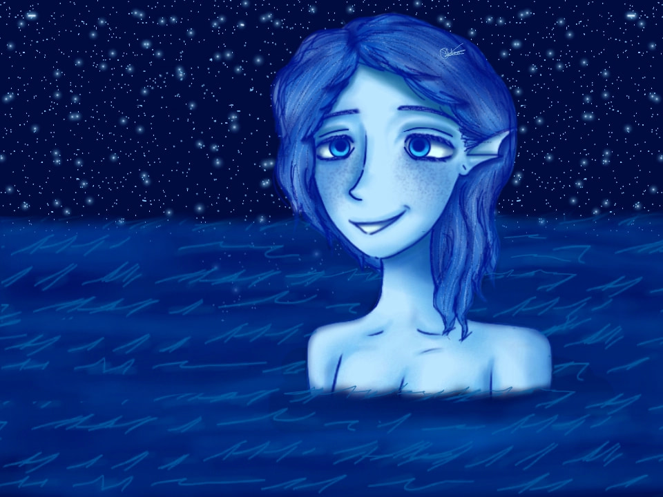 ‪@sonysketch‬ #bluechallenge #colorweek #fridayswithsketch #100PercentSketch