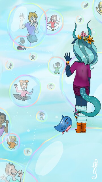 #bubbles #4stepstoz4 #fridayswithsketch #sketchworld #sky Phewwwww #otto #meandotto #ithi