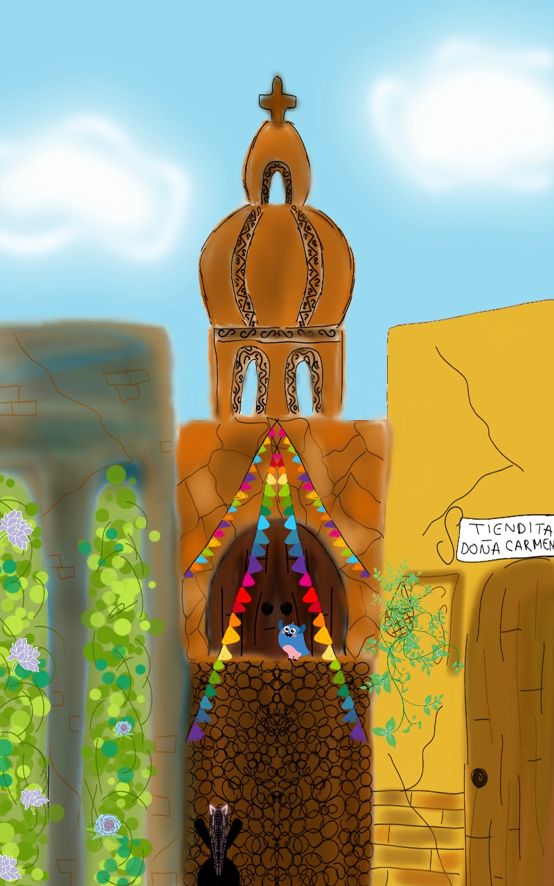 #travelchallenge #sonysketch #fridayswithsketch #lanscape #stickers #otto #ottoworld #MEXICO