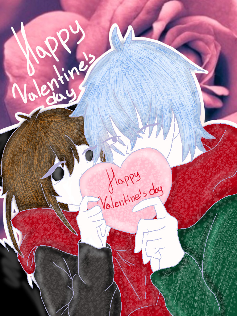 Me x @Grucha_Alexowa wesołych Walentynek :3 #Valentine #oc #ocka #myoc #girl #polishgirl #boy #polishboy #Poland #valentinechallenge 
