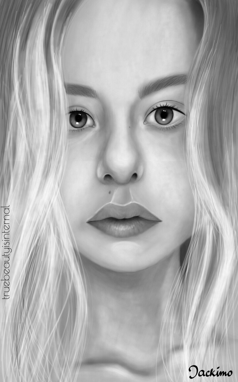 Polish vloger Adrianna. True Beauty is Internal on YouTube. #portrait