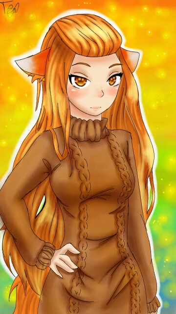 Sa poha foi pro destaque !!For #kisucon #myocgifttoyou Your Oc is so beautiful ‪@Nataro‬ I hope you like my drawing!😍😍