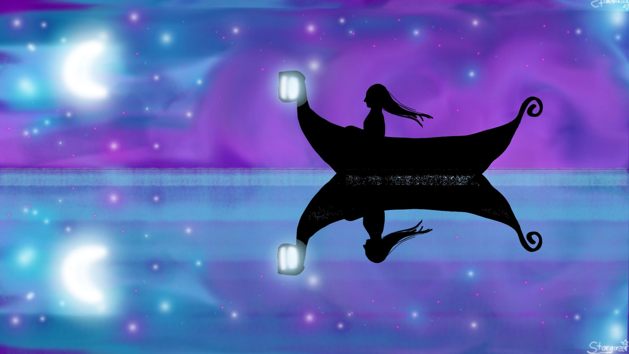 #landscapechallenge #stars #symmetry #girl #boat
