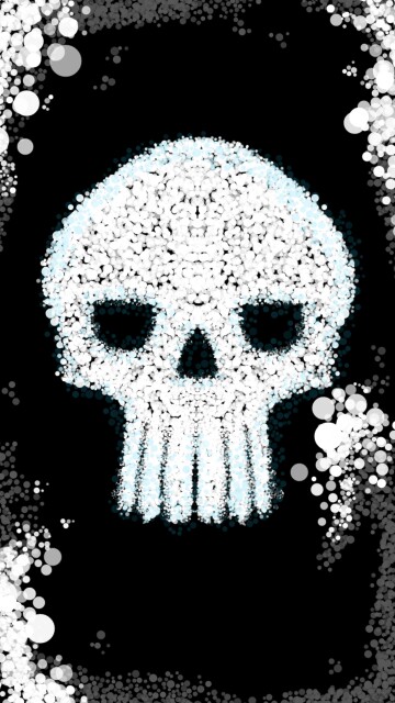 #bubblepenchallenge #fridayswithsketch #Skull
