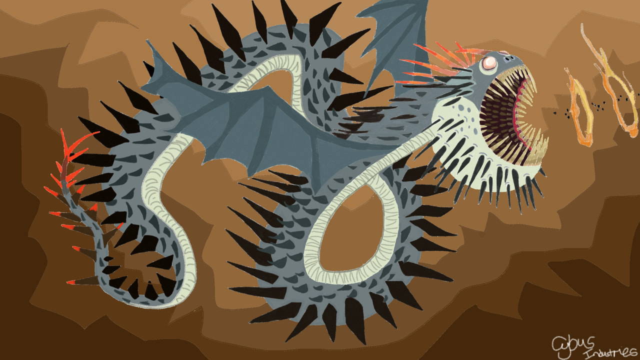 What flies beneath? The awesome Whispering Death! They are definetly my favourite dragons #mydragon #fridayswithsketch #howtotrainyourdragon #dragon #whisperingdeath