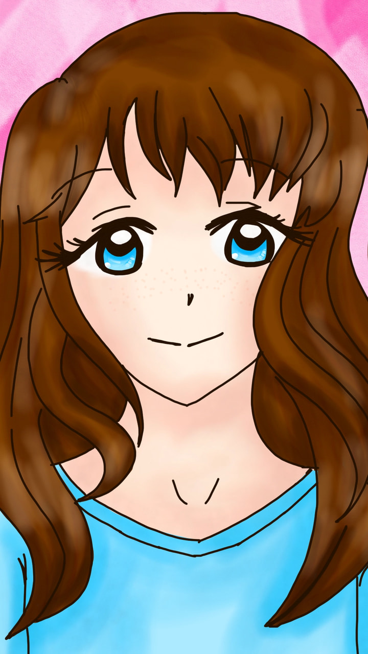 #fridayswithsketch #MyselfPortrait #Selfie ‪@sonysketch‬ My portrait!^^💕 Hope you like it! :D