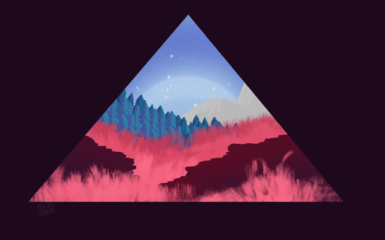 I'm not entirely sure why I drew this, I guess it's a alien environment thingy idk #fridayswithsketch #musicchallenge