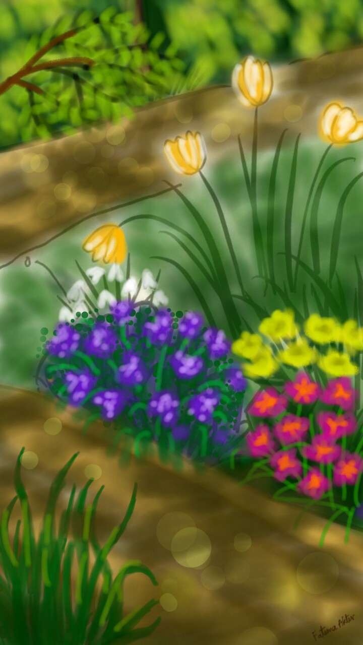 #garden#nature#tree#flower#fridayswithsketch#googleplay