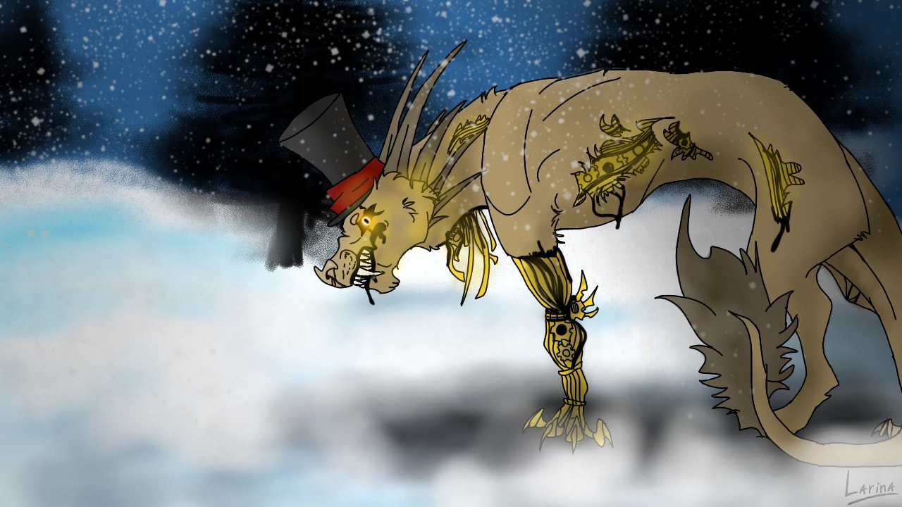 Как же давно я не рисовала в наброске... ∪ˍ∪  помните его? Врядли [[ ‪@sonysketch‬ #machinechallenge #fridayswithsketch #dragon #sketch #100precentsketch #рукалицо ]]