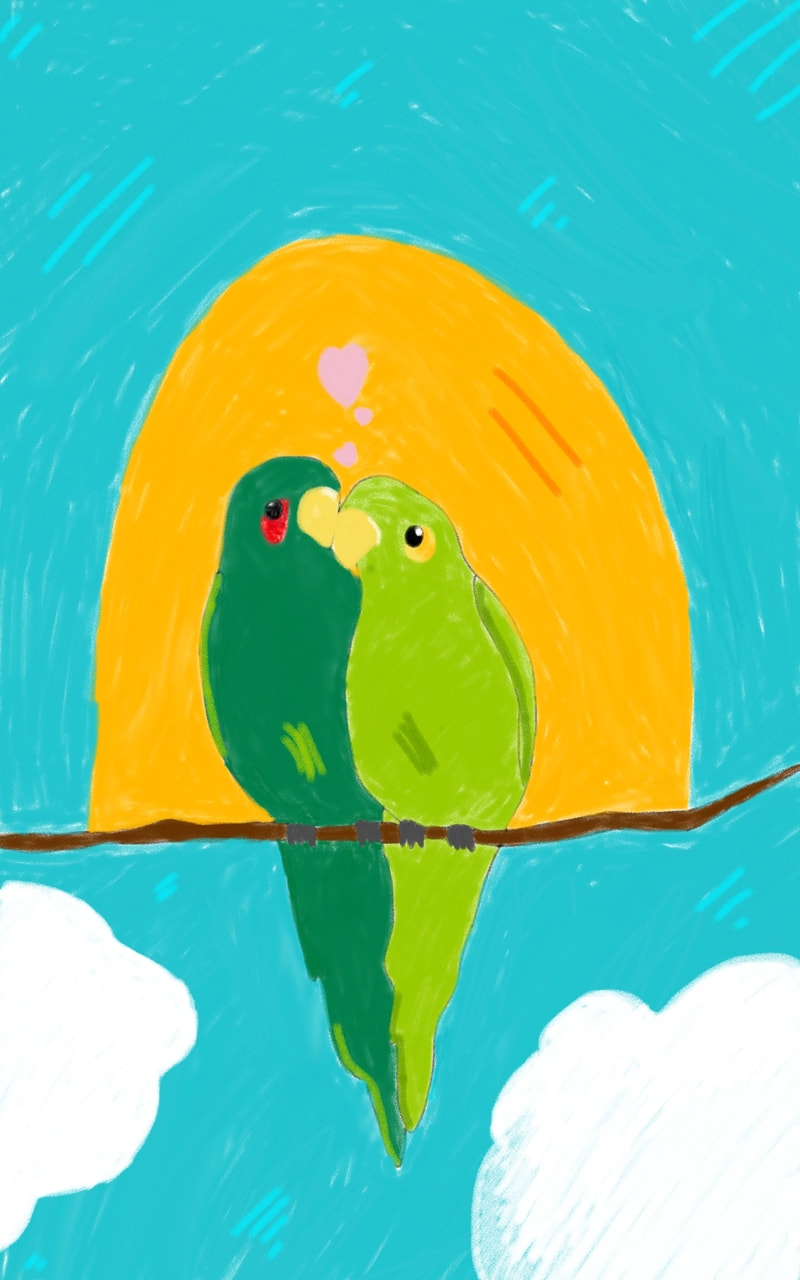 In the sky are the two birds who love each other #art #Awesome #onlypencil #cool #bird #fridayswithsketch #penciltoolchallenge #cutenesschallenge Hope you guys like it. :)