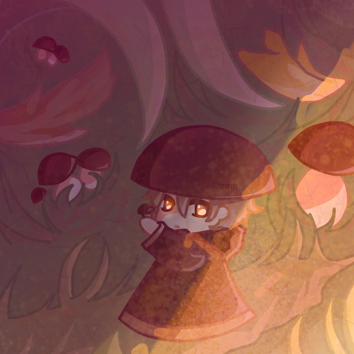🙊#mushroom #chibi #foodchallenge #fridayswithsketch #100PercentSketch
