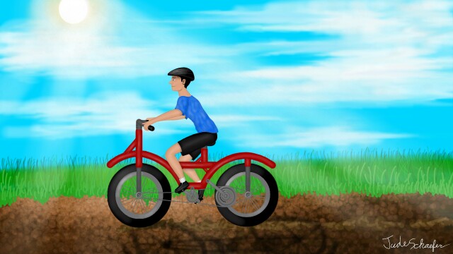Staying healthy is important, stay in shape either by eating healthier,or work out. There are lots of ways to stay healthy. So go outside! 😀 Get on a bike and just start riding.😊 #WellBeing #Sketch ‪@sonysketch‬ #HappyLife