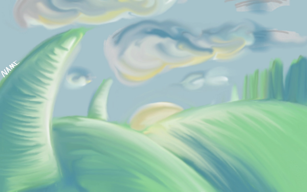 A plain feild, c wat i did there x3 ‪@sonysketch‬ #lanscape #landscapechallenge