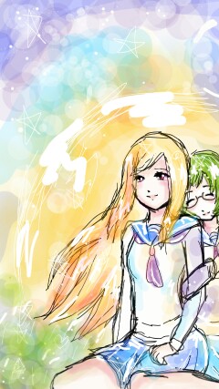 💕#sketchpalette #dailydecember #oc #girl #color #yuri #LOwlOc💕