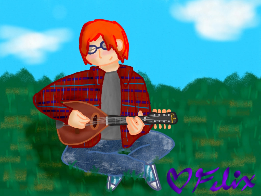 Best friend of 7 years,  girlfriend of 1- and i hope for many,  many years to come <3 #mandolin #mybff #fridayswithsketch #music #love #girlfriend #bestfriend