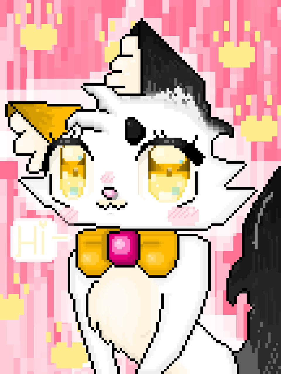 Sony Sketch finally noticed meeeeee edit:THANKS FOR 400+ LIKE #NalaTheCat #myoc #OC #cat #Furry #FurryOC #Fursona #pixelart #PixelChallenge #fridayswithsketch