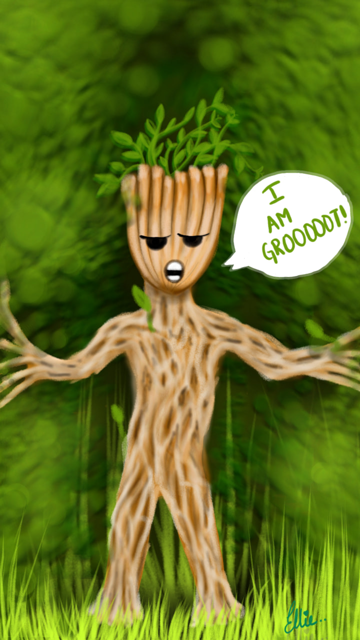 I am Grooot!!! #MyHero