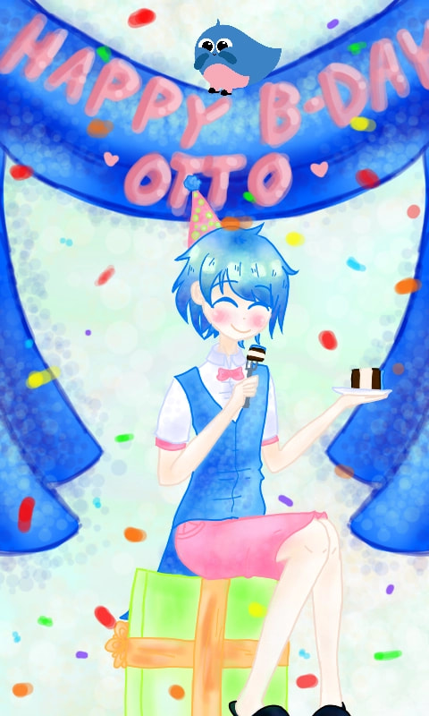 #fridayswithsketch  #ottosbirthday #100PercentSketch IHaveNoMotivationToDrawButIAlsoWantedToDrawThisSoITriedAndThenIJustCouldntAaaaaa(And I forgot my signature sjjsfhkdjdj I tried ‪@sonysketch‬ I hope its decent TvT TYFOR550+♡