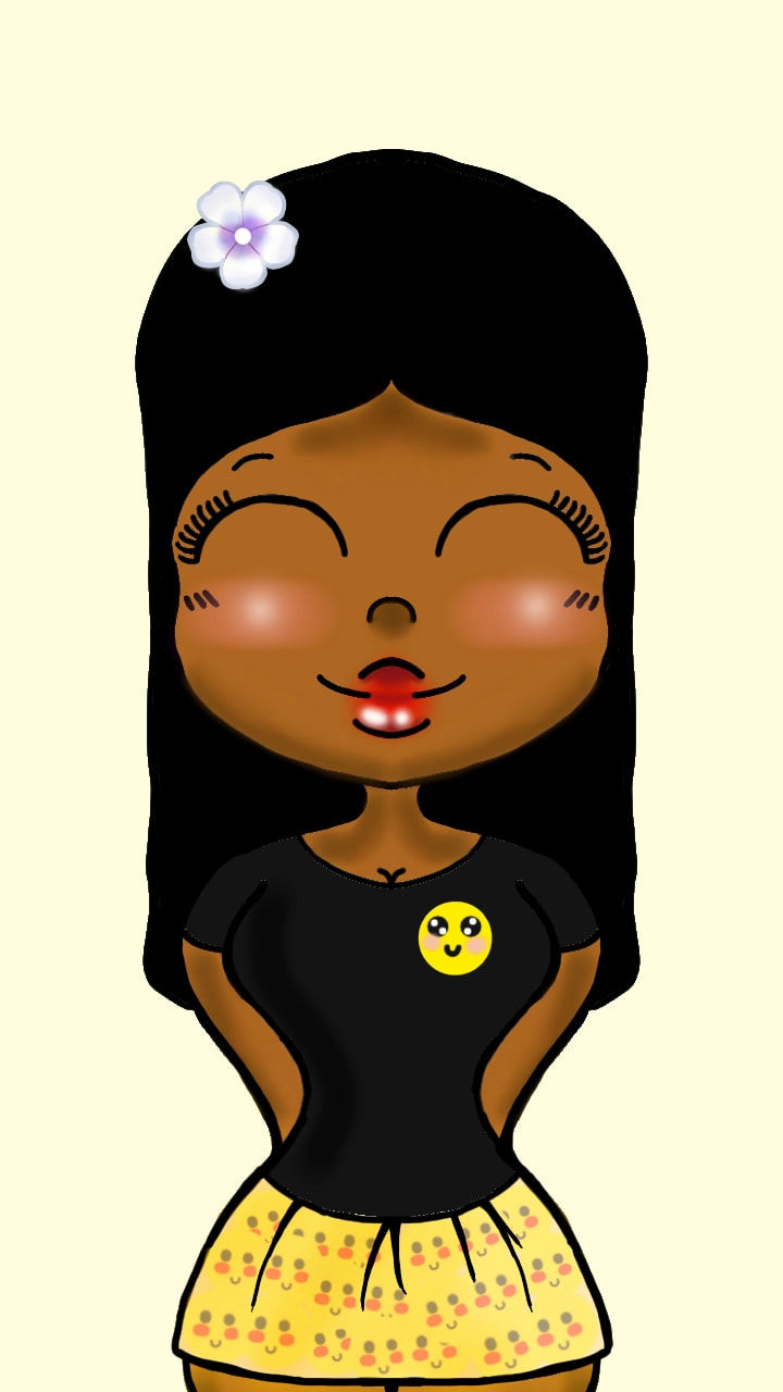 Eu desenhei a Menina Emoji, eu quero que vocês falem um nome para ela🤗 pelo o menos 20 curtidas #myemotion
