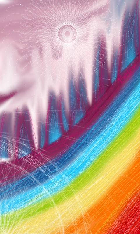 2° #abstractchallenge #fridayswithsketch #sonysketch #rainbowchallenge See in my profile the fusion of the 3 drawings!^^ ♥ vean en mi perfil la fusion de los 3 dibujos ! ^^♥