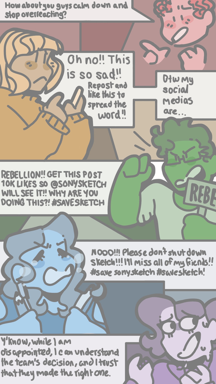 ‪@sonysketch‬'s foreshadowing with the #fridayswithsketch prompt was amazing. Anyway, here's my idea for the prompt #endoftheworld. Cancelling Sketch will be the indirect cause of the apocalypse. #SaveSketch #SaveSonySketch