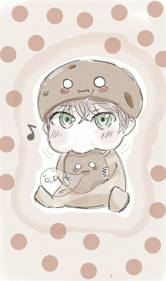 A kawaii potato o(^-^o)(o^-^)o (fail drawing..kinda.)
