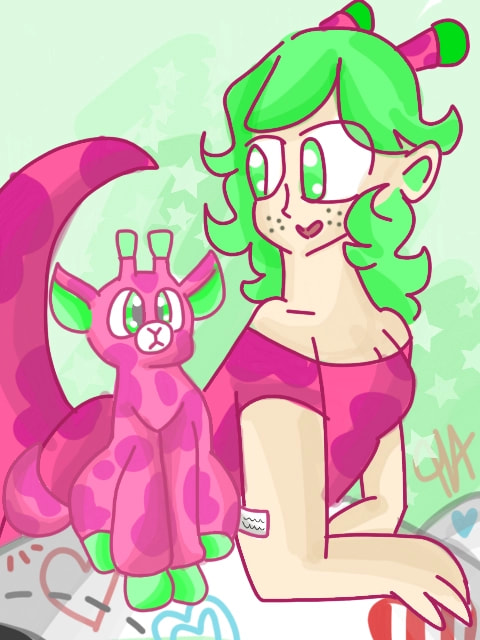 #sonysketch #myobject #fridayswithsketch. THANK YOU ALL. MY SECOND FEATURE First time I have ever done a human in that postition. I drew the stuffed animal my boyfriend gave me. I drew my blanket so they looked like they were sitting on my bed