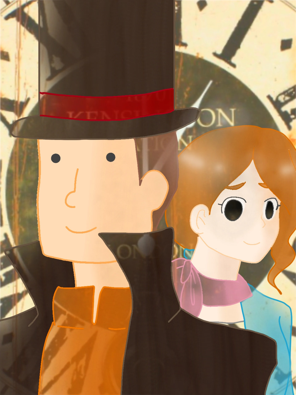 My favourite *.*  #fridayswithsketch #mytimetravel #timetravel #sonysketch  #professorlayton   #LOVE