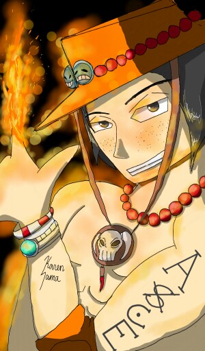 I miss ace 😭 #fridayswithsketch #myfavcharacter #anime #ace #onepiece #fanart #karensama