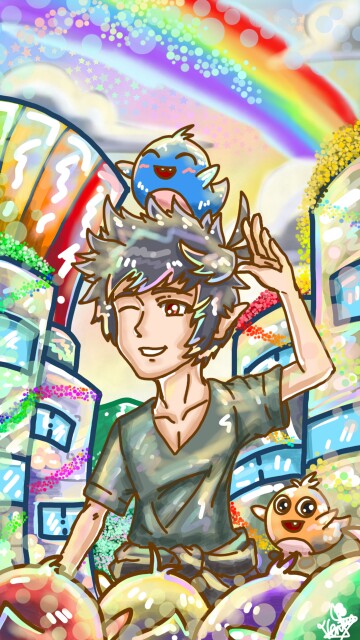 So i finished my step 2! And i recommend the other people to draw while listening to music! Its awesome! :D Also happy birthday Otto! :D #4stepstoz4 #meandotto #sonysketch #sketch ‪@sonysketch‬