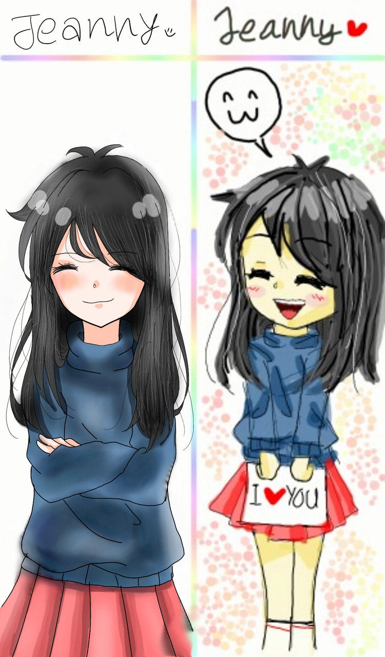 2018 (August) vs 2017 (February) ‪@sonysketch‬ #fridayswithsketch #RecreateChallenge lol I'm late and not improved at all, I think this is the #guessthedifference challenge :v #100PercentSketch #sketch