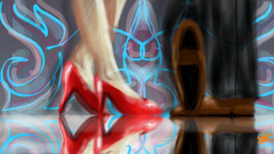 floor that reflects light refraction objects #yoe #symmetrytool #sonysketch #fridayswithsketch