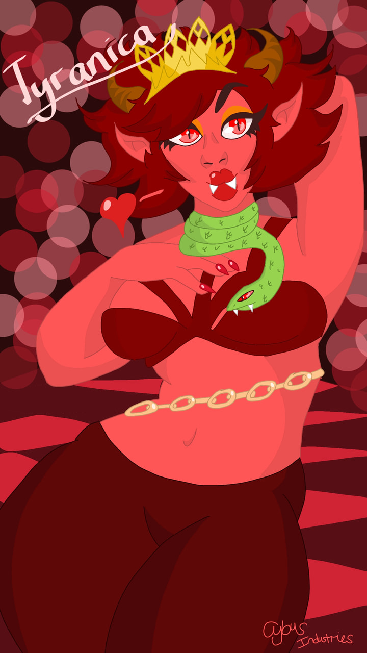 New spunky oc Tyranica #ottoOCmaker ‪@sonysketch‬
