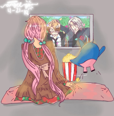 {FIXED} I'd spend the day with #Otto by watching so #Hetalia episodes. #fridayswithsketch #ottoday (I did my best to make my drawing match that one scene from hetalia :P) #Oc #America #AlfredJones #France #FrancisBonnefoy