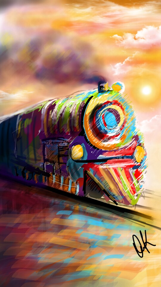 🚂Fast sketch.. 