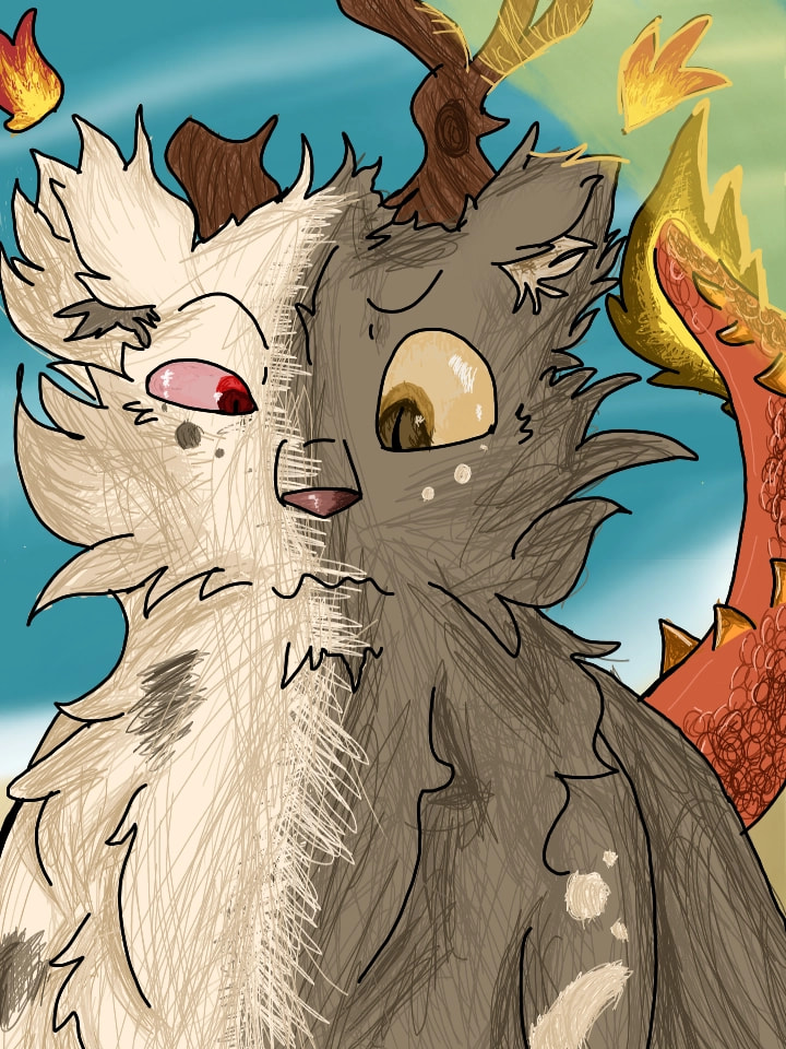 Decided to try something new for this character!!His name is Spark. He is a Malui (mal-yu)  #myAdoptable  (p.s. Thank you, he is not adoptable.I grew attached xd)
