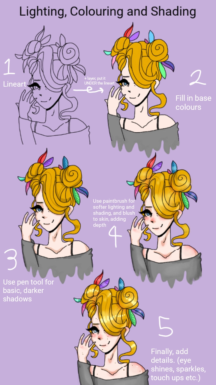 #mysketchtutorial for ‪@sushicat_53‬ who requested a lighting and shading tutorial. But I don't do much lighting?? Bc I never do backgrounds hahaha. Sketch was fighting me, kept crashing. But I persisted. #fridayswithsketch