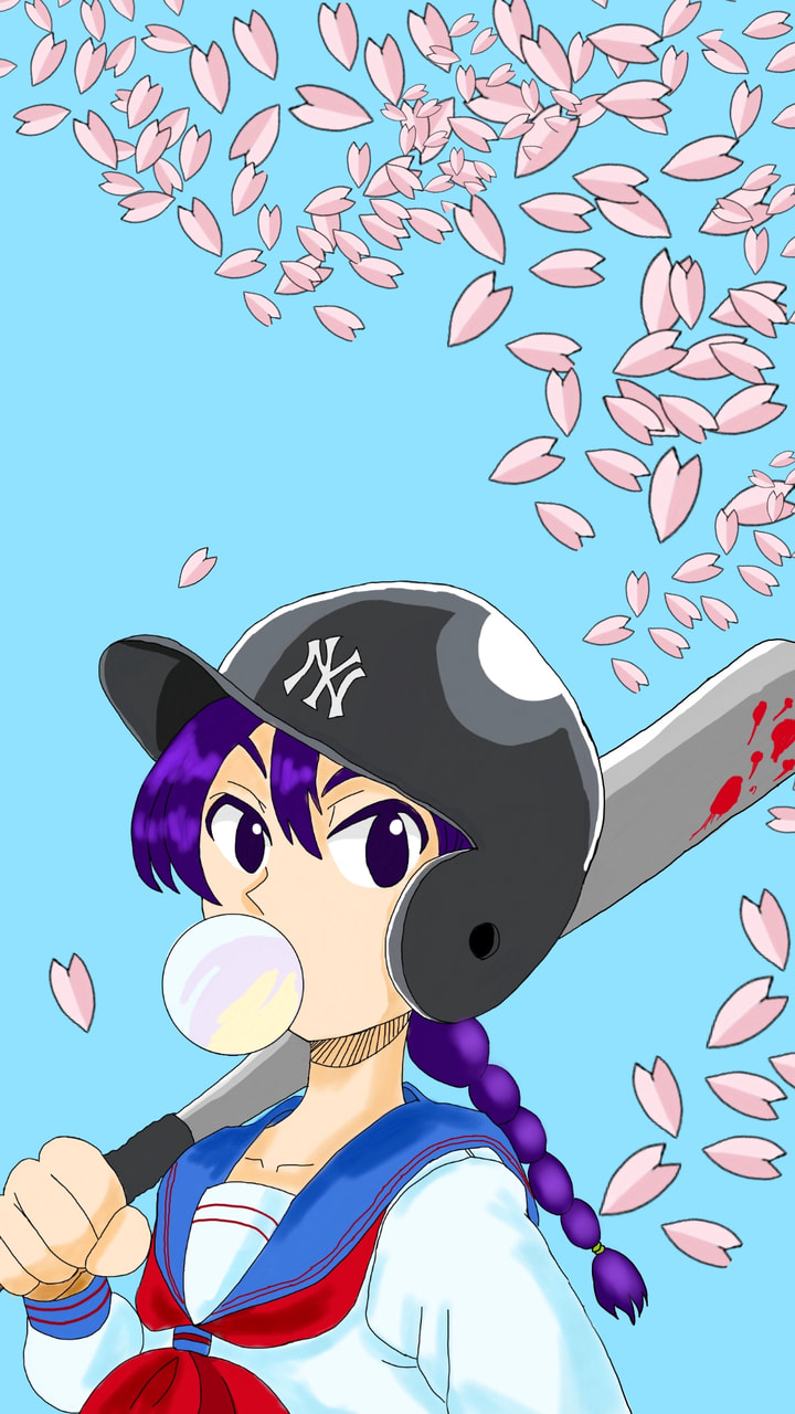 春の選抜高校野球が始まってますね✨ ちゅーわけで #springchallenge  #fridayswithsketch #sonysketch Japanese High School Baseball Invitational spring Tournament
