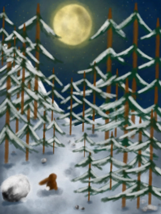 #snow #wintercreature #winter #night Thx for 180 follow