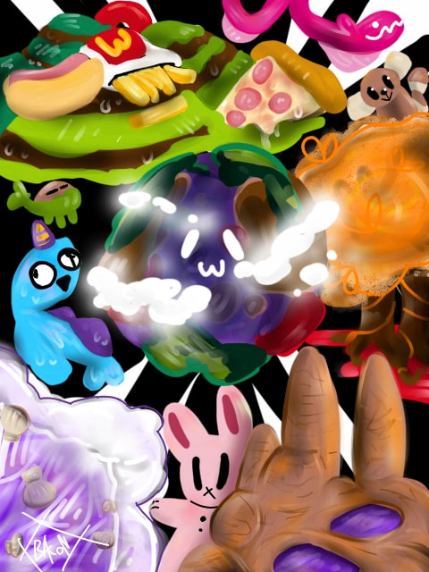 #fridaywithsketch #sonysketch #myartsuchs #myworldchallenge #lovefood #100PercentSketch the bizzard worlddddd \ewe/ !! I hope all you like it this Challenge is soo funny