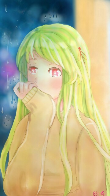 ☔ #oc #Elik #sonysketch #rain #myocgifttoyou