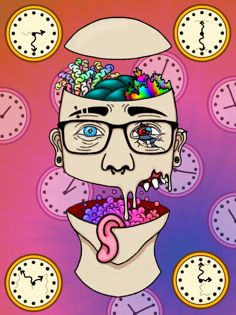 Traveling through time seems to have some... concerning side effects... #mytimetravel #fridayswithsketch