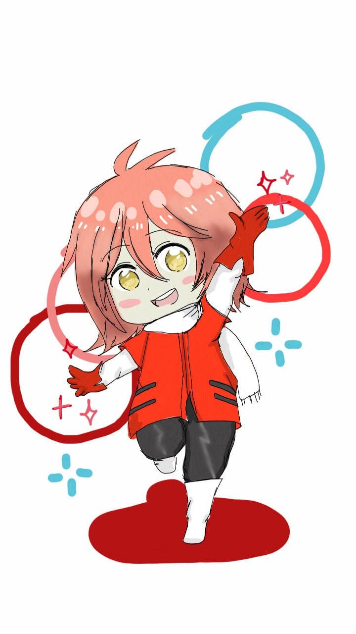 Haruko from Fooly Cooly #fridayswithsketch #MyManga #anime #manga #sonysketch #sketch #doodle #animegirl #chibi fyi im bad at doing backgrounds😝 thank you for the feature.