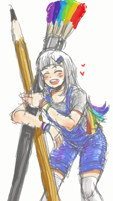 Towards another year, Sketch-chan! #sonysketch #sketchbday #sketchchan a very very belated happy bday to Sketch. Thank you for introducing me to the wonders of phone art!