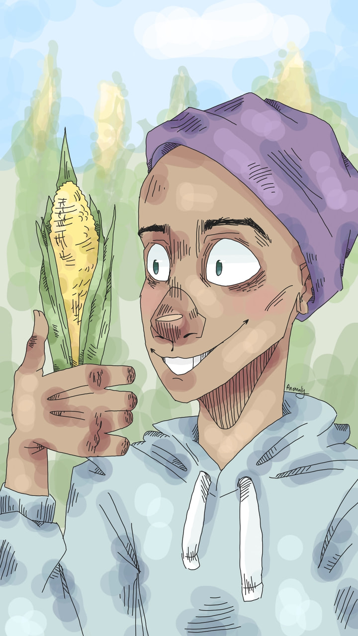 Cuz it's cornnnnnn and it has a single leaf.... therefore a unicorn? #fridayswithsketch #Junicorn ugh. I hate this so much.