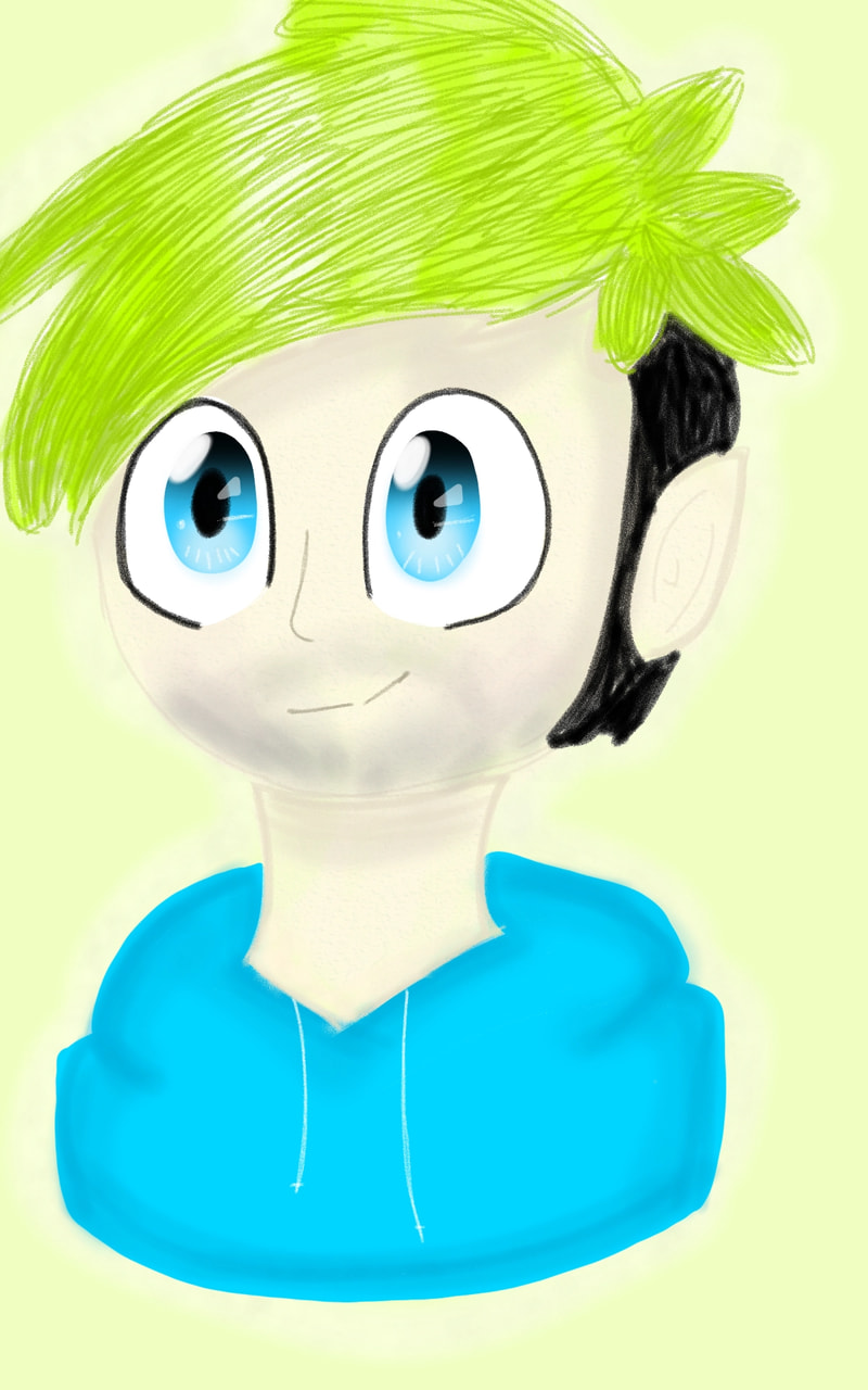 I draw Sean. Again. You have a problem with it? #portraitchallenge #jacksepticeye #Sean ‪@sonysketch‬