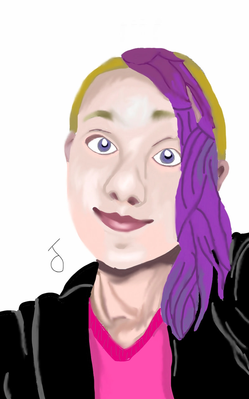 #WOW #MyselfPortrait #fridayswithsketch #me so what do you guys think?!