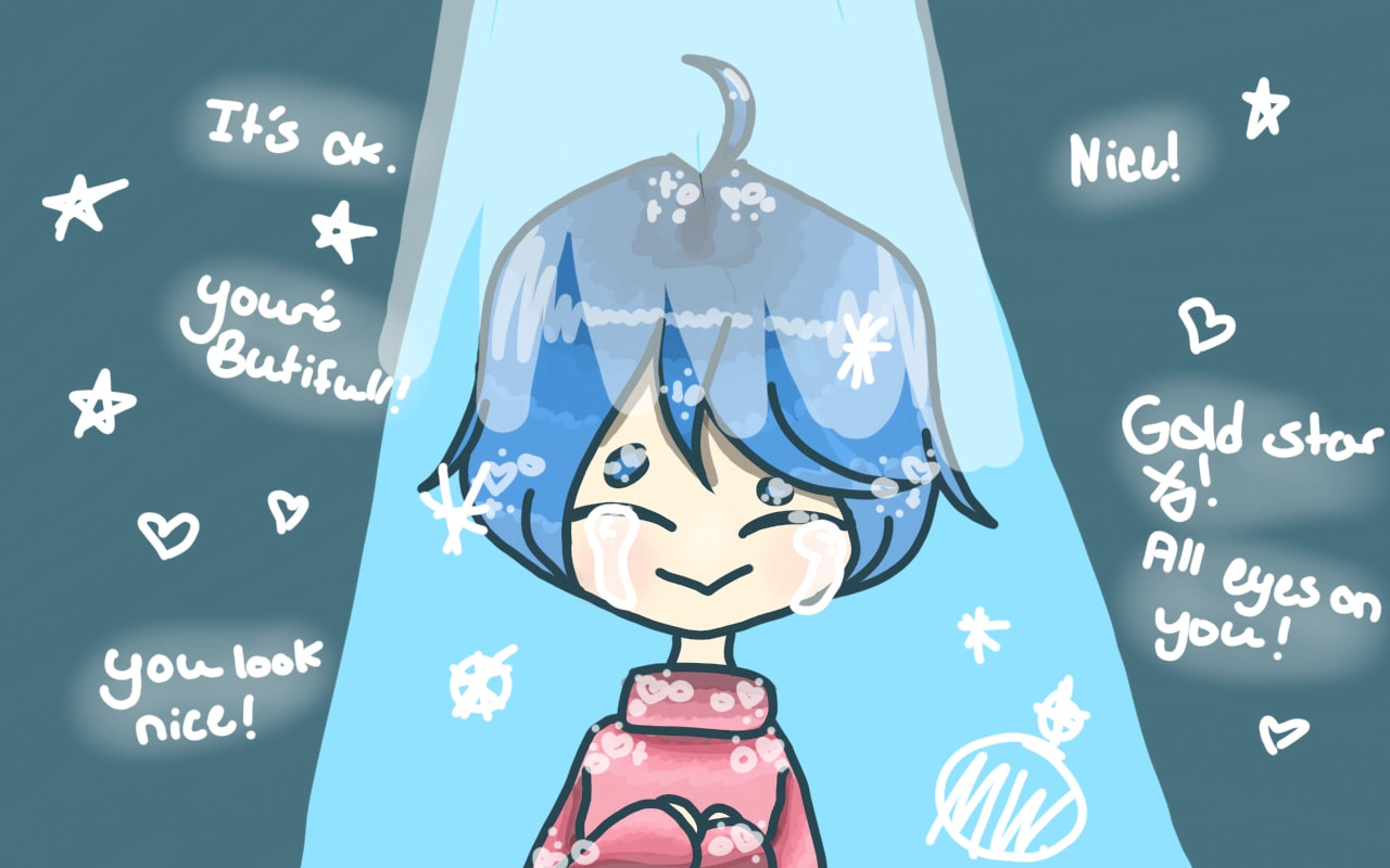 #miniChallenge  #cheerup  I did Otto as a human because  I don't know how to draw birb hybrids,but anyways  I hope this gets featured! :3